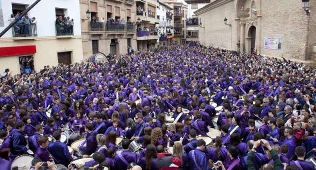 La Rompida de la Hora de Calanda, una de las tradiciones más intensas de Semana Santa