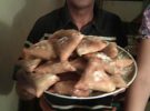 Receta Briwat de pollo de Marruecos