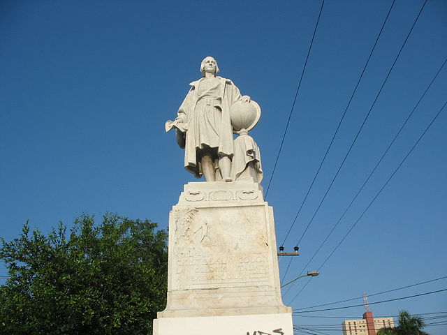 Estatua De Cristóbal Colón En Barranquilla