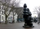 Estatua de Santa Claus en Rotterdam