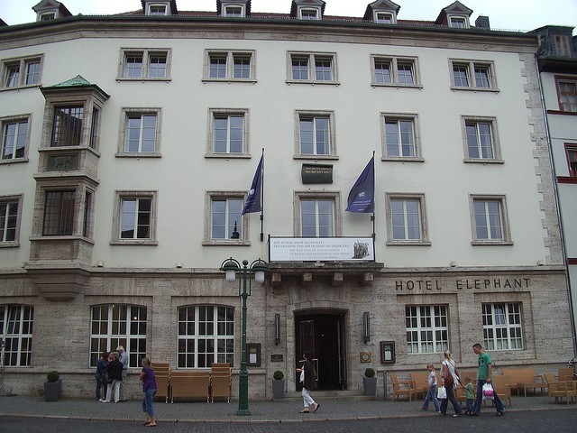 Hotel Elephant, más de tres siglos de historia en Weimar