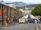 Salamanca Place, corazón de la vida cultural de Hobart