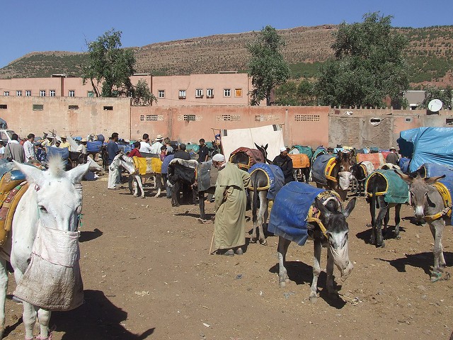 Valle Asni en Marruecos