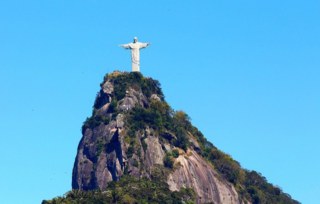 La estatua de Cristo Redentor en Río de Janeiro