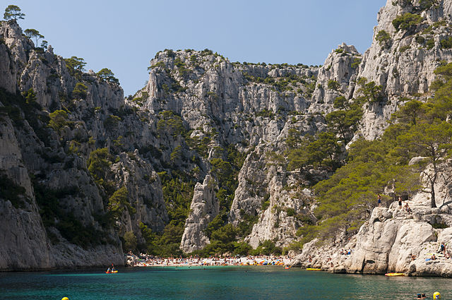 Playas tranquilas en la Costa Azul de Francia