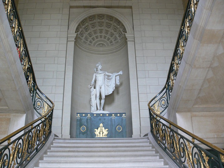 Castillo de Compiègne en Francia