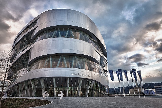 El Museo Mercedes-Benz de Stuttgart
