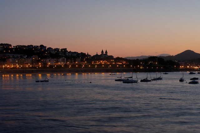 Las playas urbanas de San Sebastián