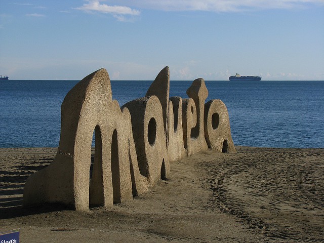 Las playas de Málaga capital