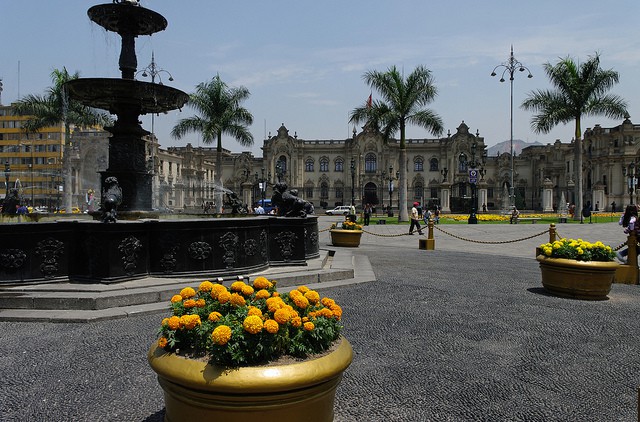 La Plaza Mayor de Lima