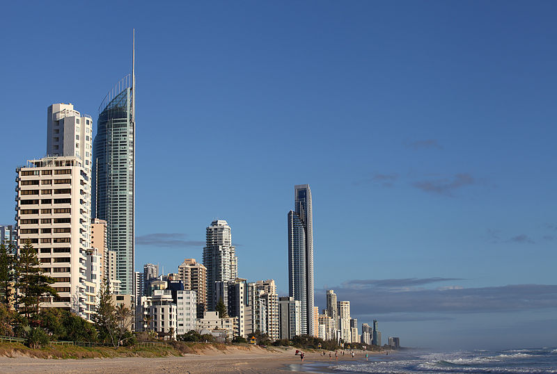 La Torre Q1 de Gold Coast, el edificio más alto de Australia