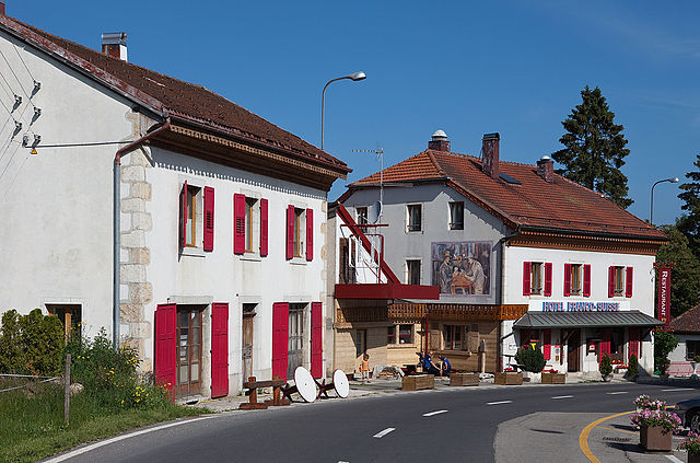 El Hotel Arbez, un hotel entre dos países