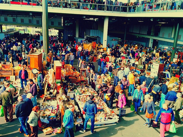 El Mercado de los Encants, en Barcelona