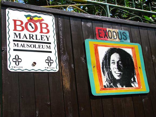 Mausoleo de Bob Marley en su pueblo natal, Nine Mile