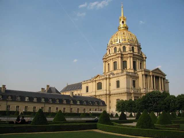 El Palacio de los Inválidos, en París