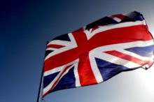 La Union Jack y el resto de banderas principales del Reino Unido