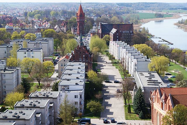 La ciudad polaca de Malbork y su famoso castillo