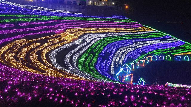 Festivales de Luces de Corea del Sur durante la Navidad