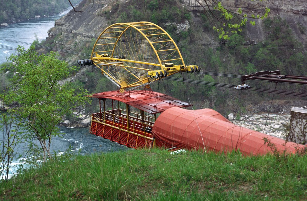 El teleférico español que sobrevuela las cataratas del Niágara