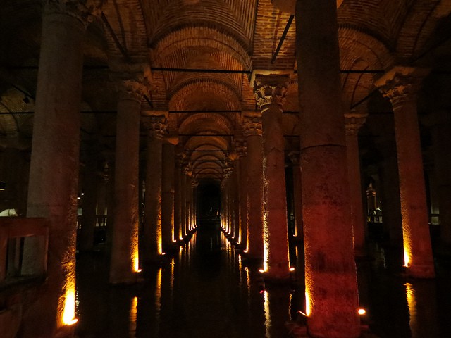 El Palacio Sumergido y otras cisternas de Estambul