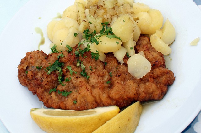 Wiener Schnitzel, uno de los platos más famosos de la cocina de Austria