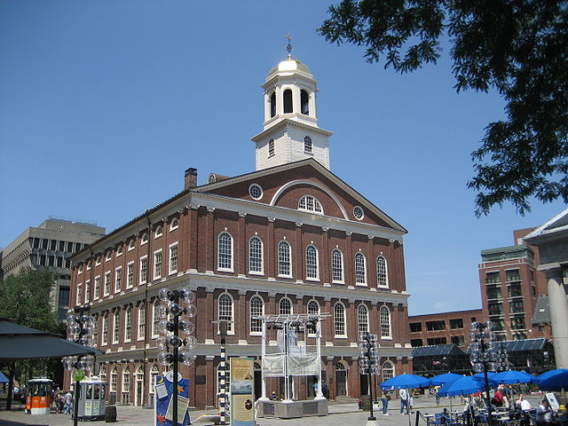 Faneuil Hall, uno de los lugares más turísticos de Boston