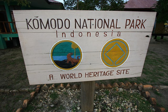 El Parque Nacional de Komodo