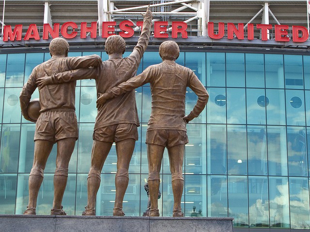 El Estadio de Old Trafford, en Manchester