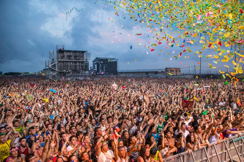 Todo listo para el Arenal Sound de Burriana