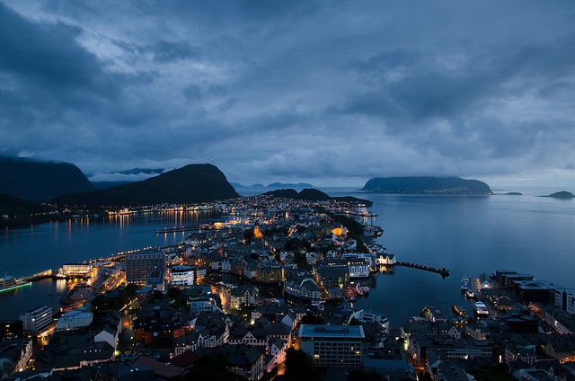 Alesund, la ciudad noruega del Art Nouveau