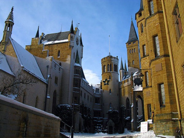 Patio del castillo de Hohenzollern