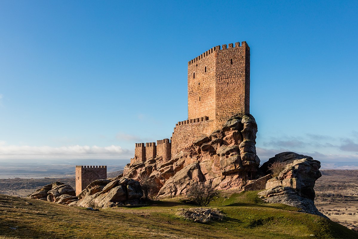 El Castillo de Zafra, en Guadalajara