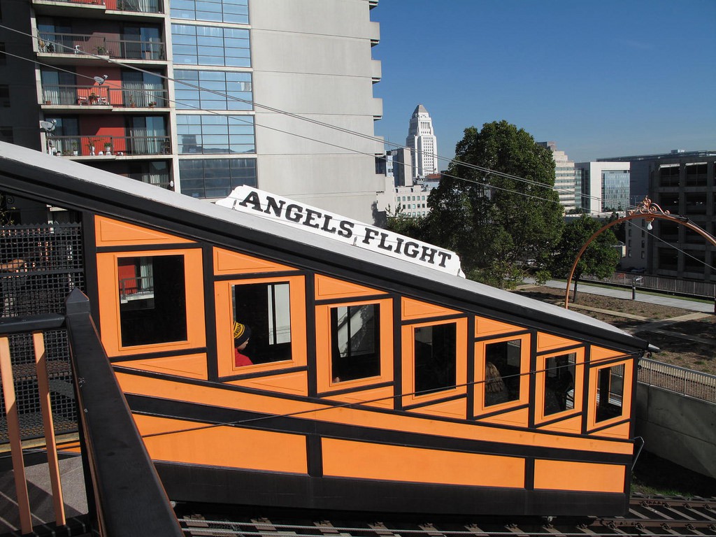 Reapertura del funicular Angels Flight