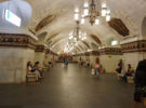 El Metro de Moscú, uno de los más bonitos de Europa