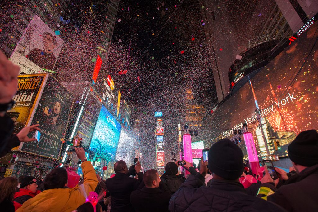 La Nochevieja y Año Nuevo en Times Square, un sueño que pasar en Nueva York