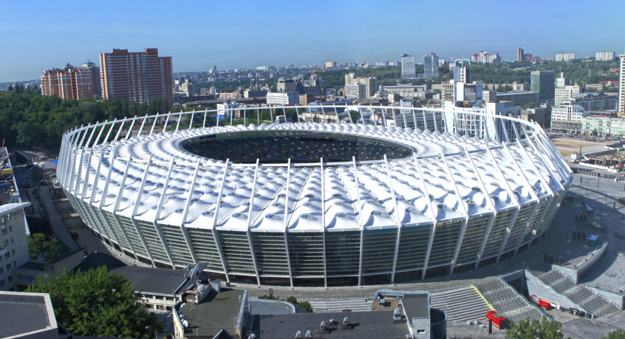 El Estadio Olímpico de Kiev, hogar de la final de la Champions League 2018