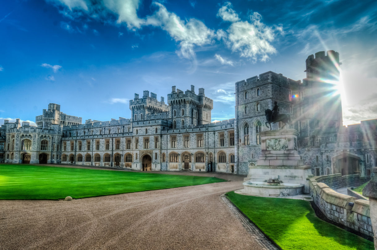 El Castillo de Windsor, residencia real a las afueras de Londres