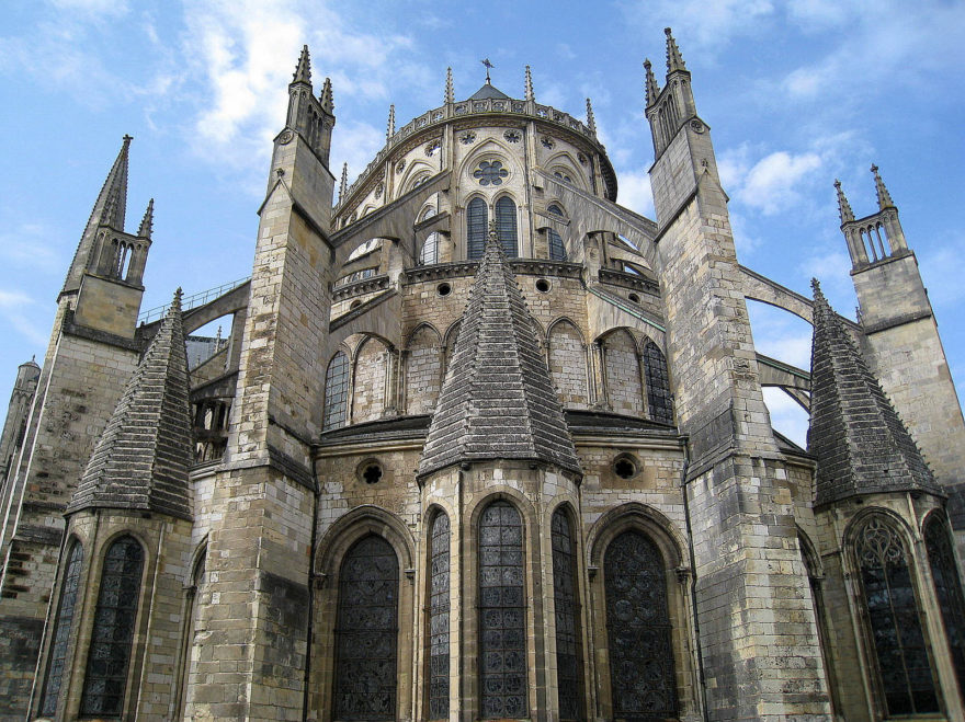 La Catedral de Bourges es una de las mejores de Francia