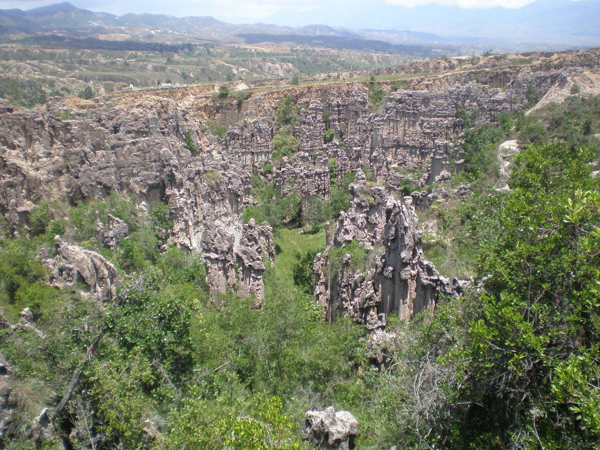 Los Estoraques, un sitio natural para disfrutar del ecoturismo en Colombia