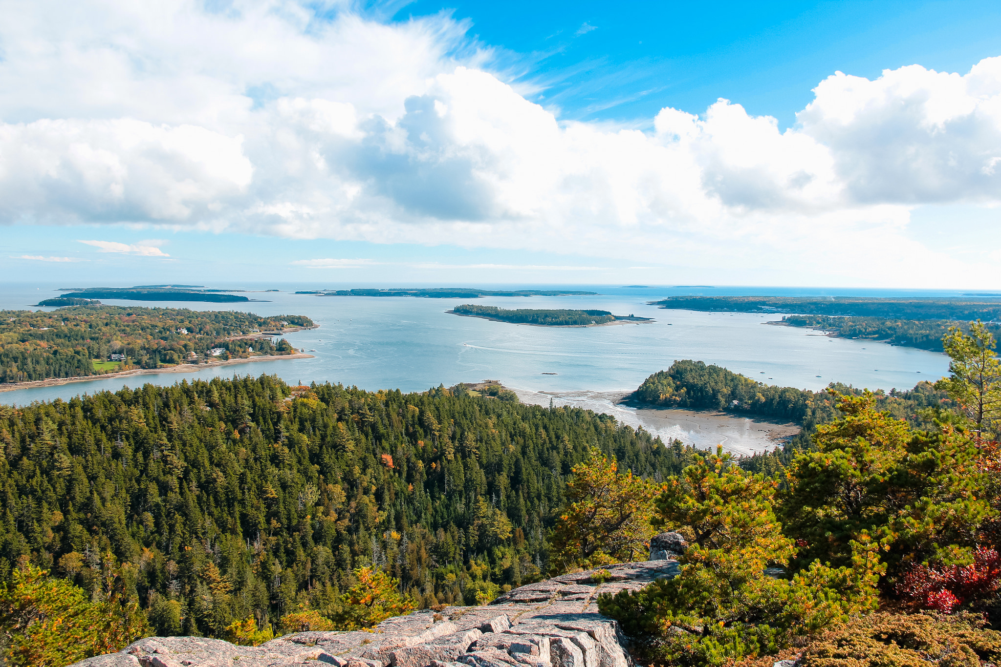 Parque Nacional Acadia para disfrutar durante las vacaciones
