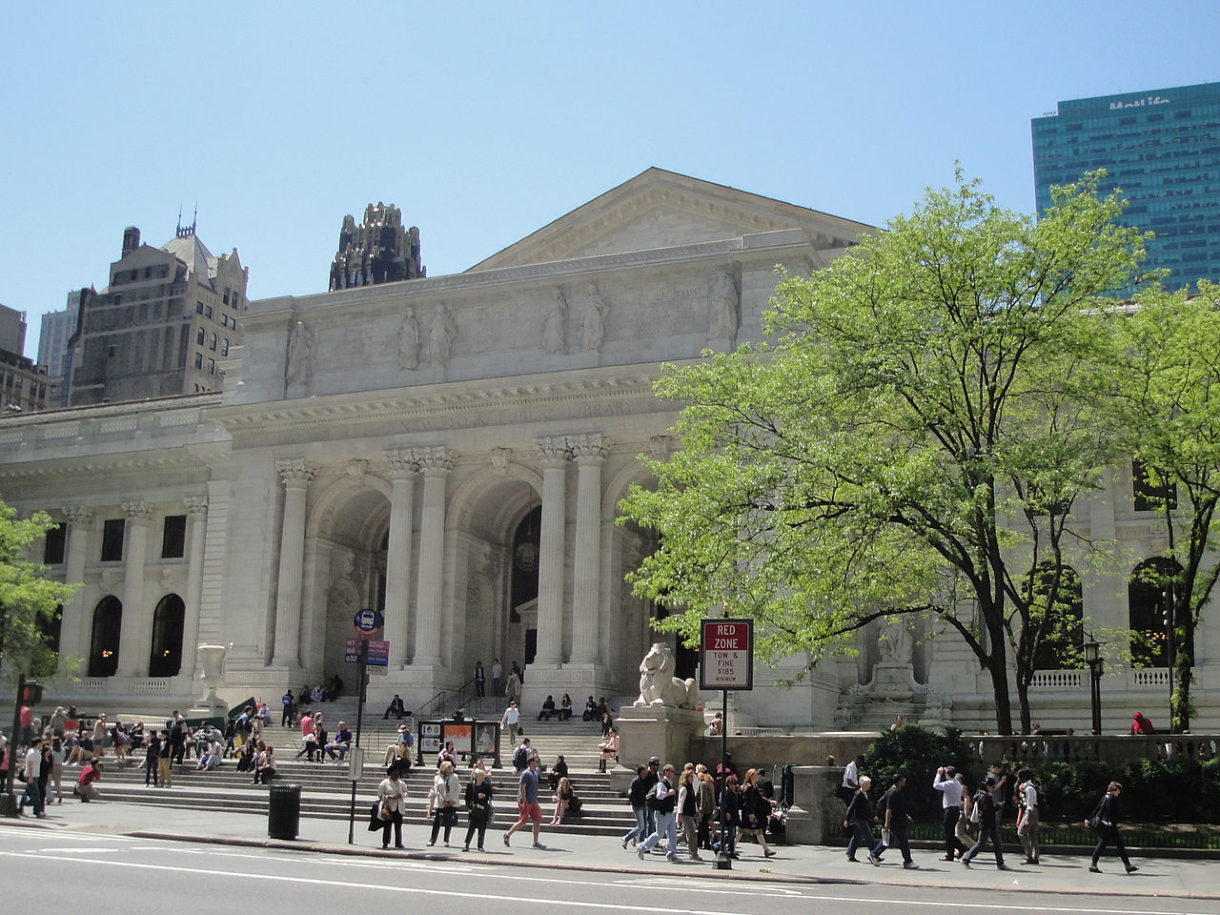 Biblioteca pública de Nueva York, una visita cultural con mucha historia