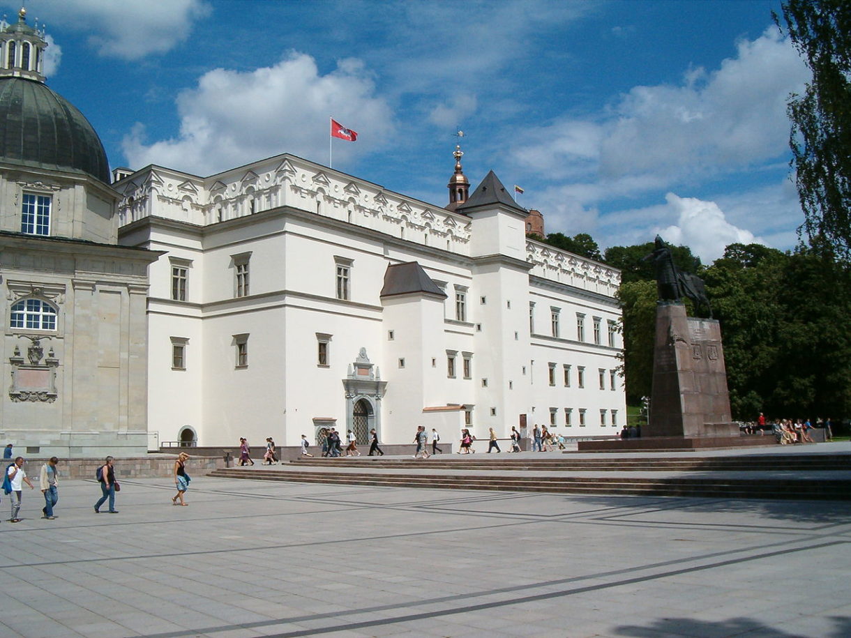 El Palacio de los grandes Duques de Lituania, construcción histórica