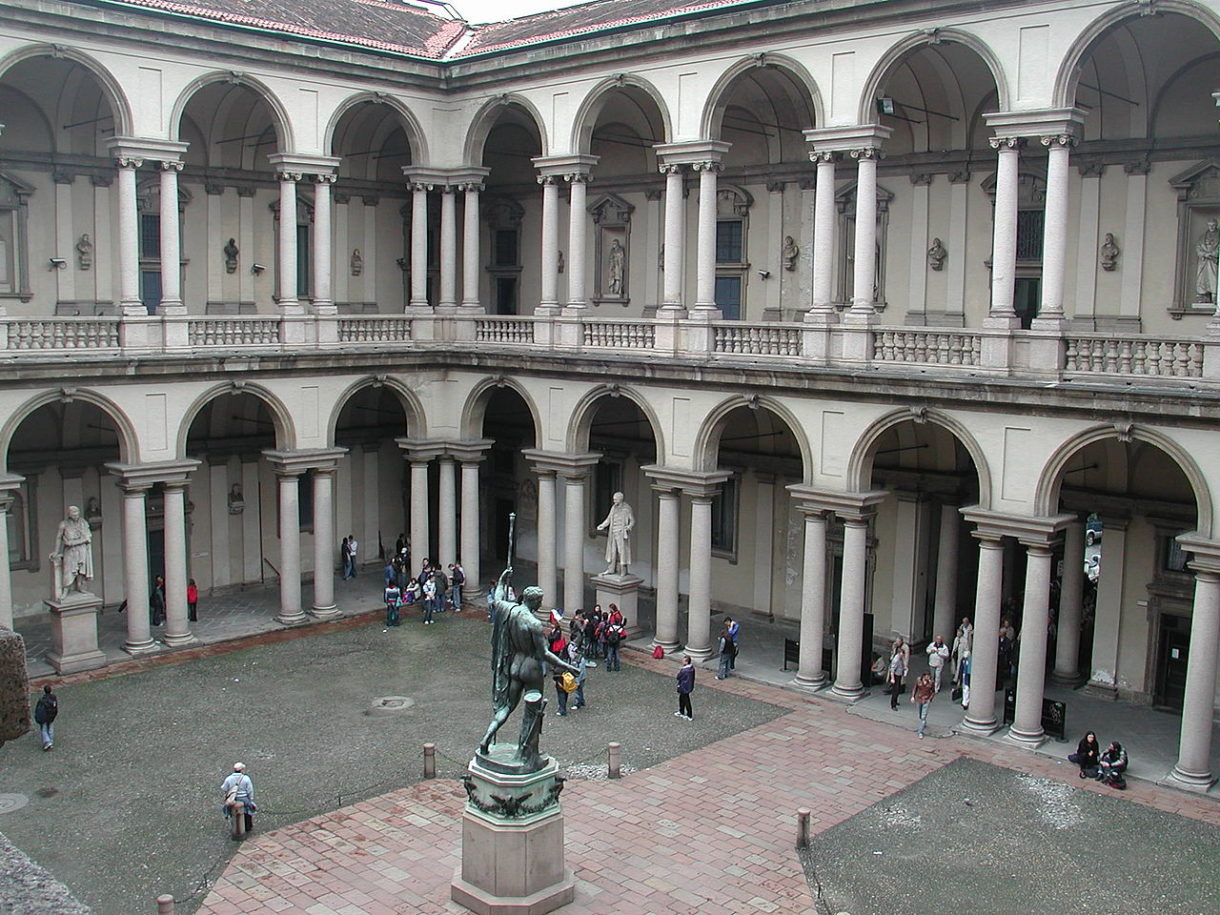 Pinacoteca de Brera, un museo para disfrutar de grandes obras de arte en Milán