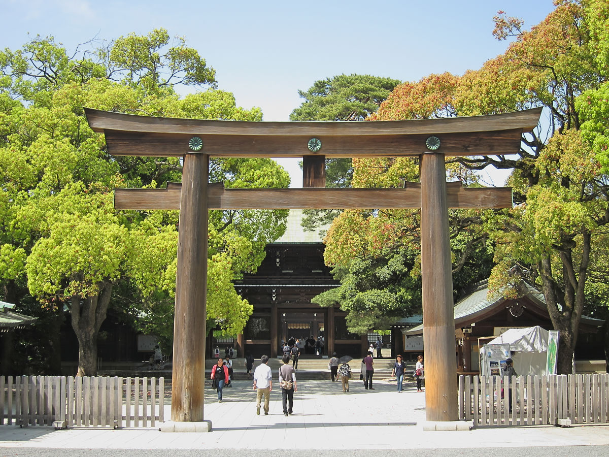 El Santuario Meiji Jingu, una construcción japonesa para visitar durante las vacaciones