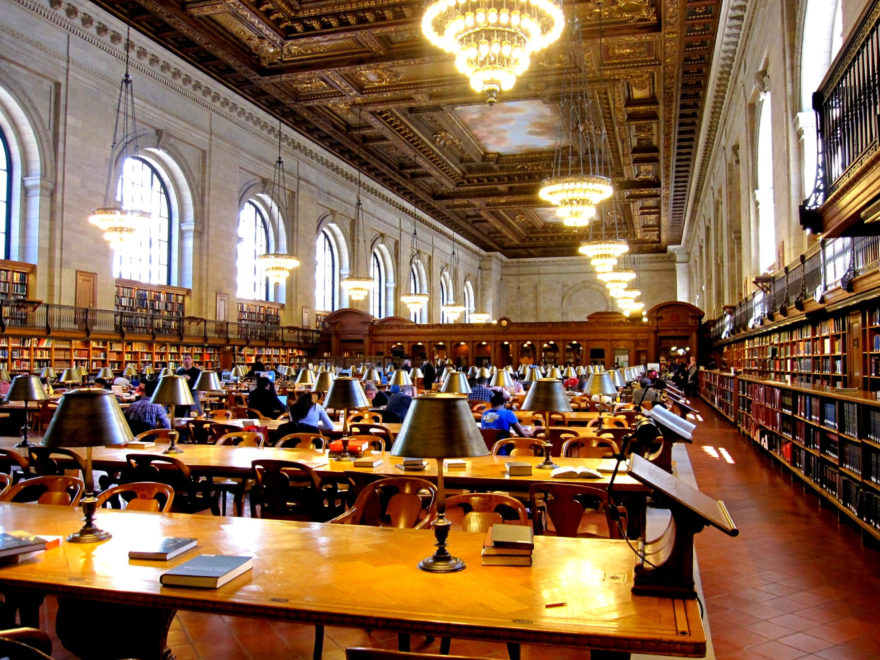 Biblioteca pública de Nueva York, una visita cultural con mucha historia