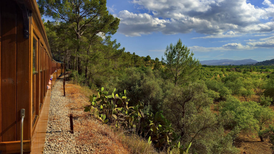 Tren de Sóller en Mallorca