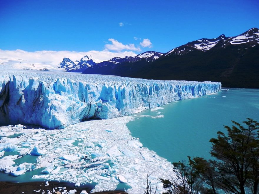 Glaciar Perito Moreno en Argentina