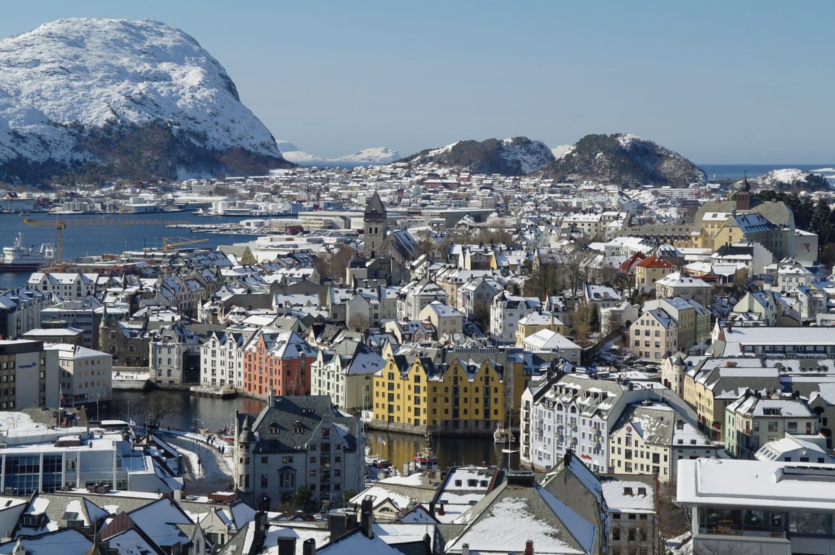 Alesund, una fascinante ciudad en Noruega