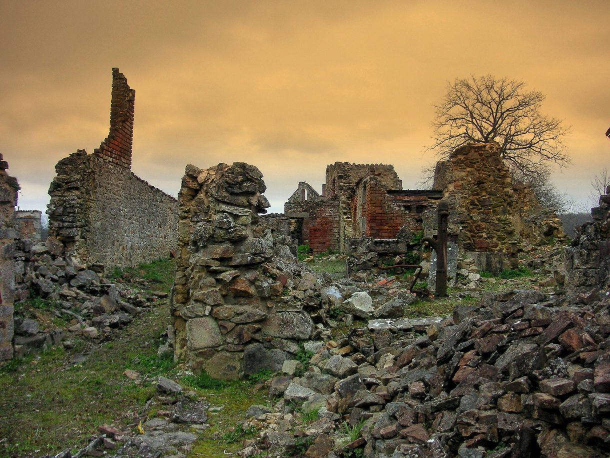 Oradour-Sur-Glane, un pueblo de Francia marcado por la guerra