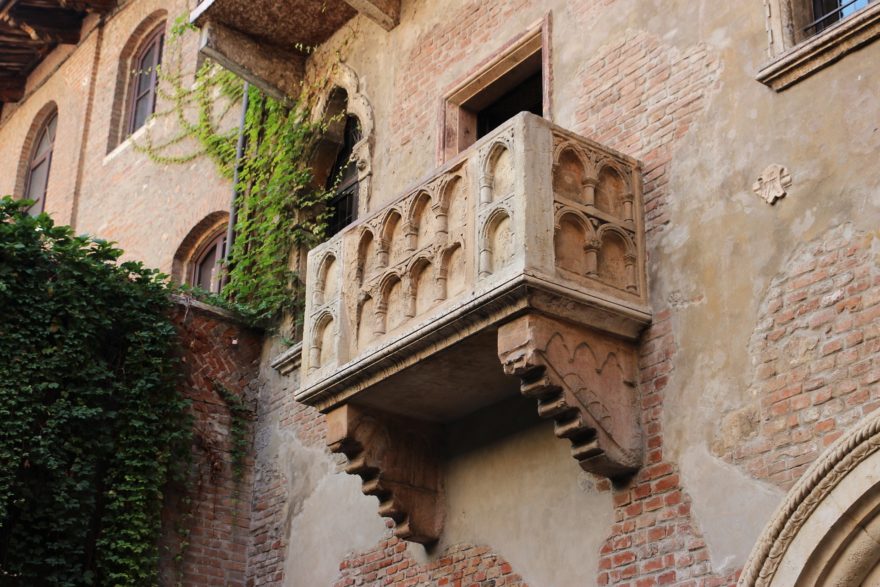 Balcon Romeo Julieta Verona